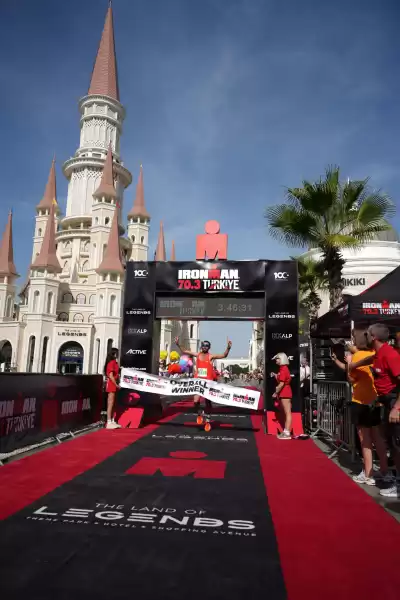 IRONMAN Triathlon Race Held in Antalya with 1600 Athletes